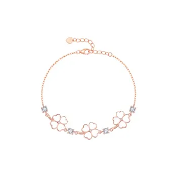 GRACE GIRL S925 Silver Bracelets Women's