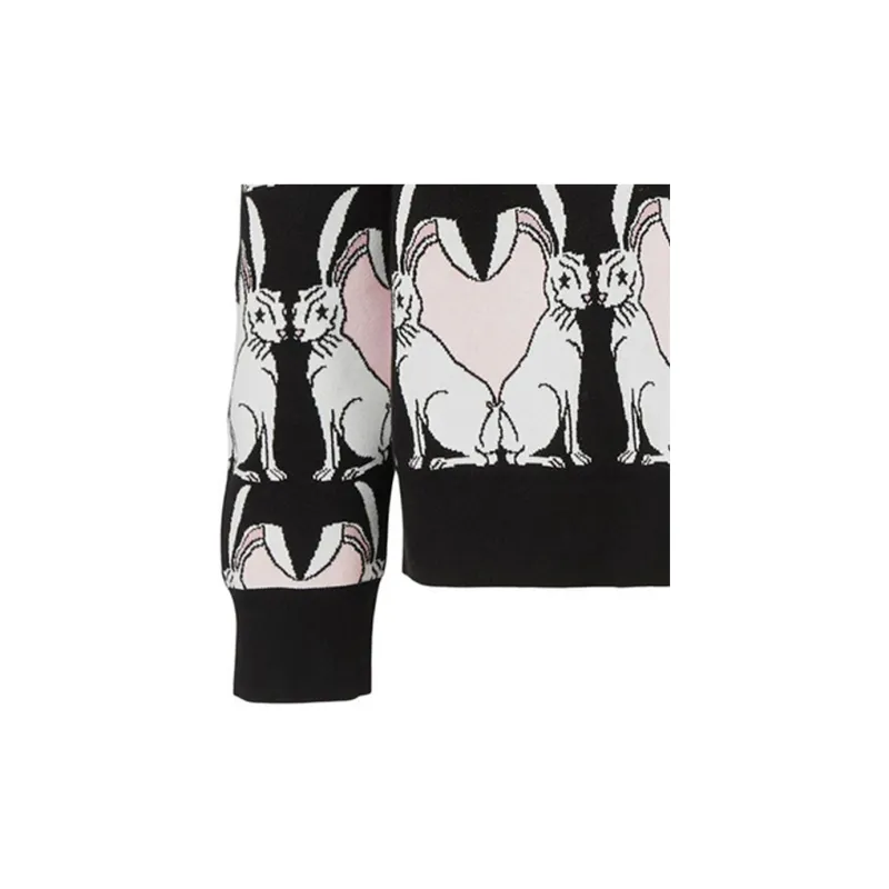 Burberry SS23 The Year Of The Rabbit Sweater Men's Black-3