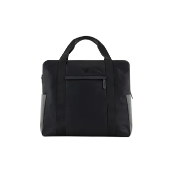 EMPORIO ARMANI Polyamide Travel Bag Men's Black