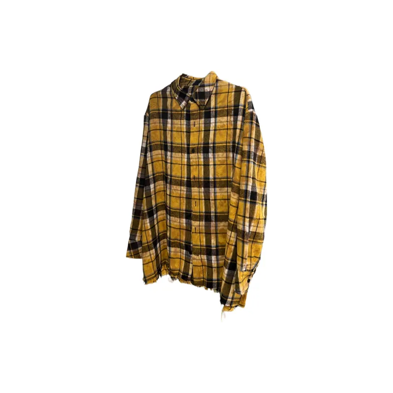 SODIFF Shirt Unisex Patchy Yellow-1
