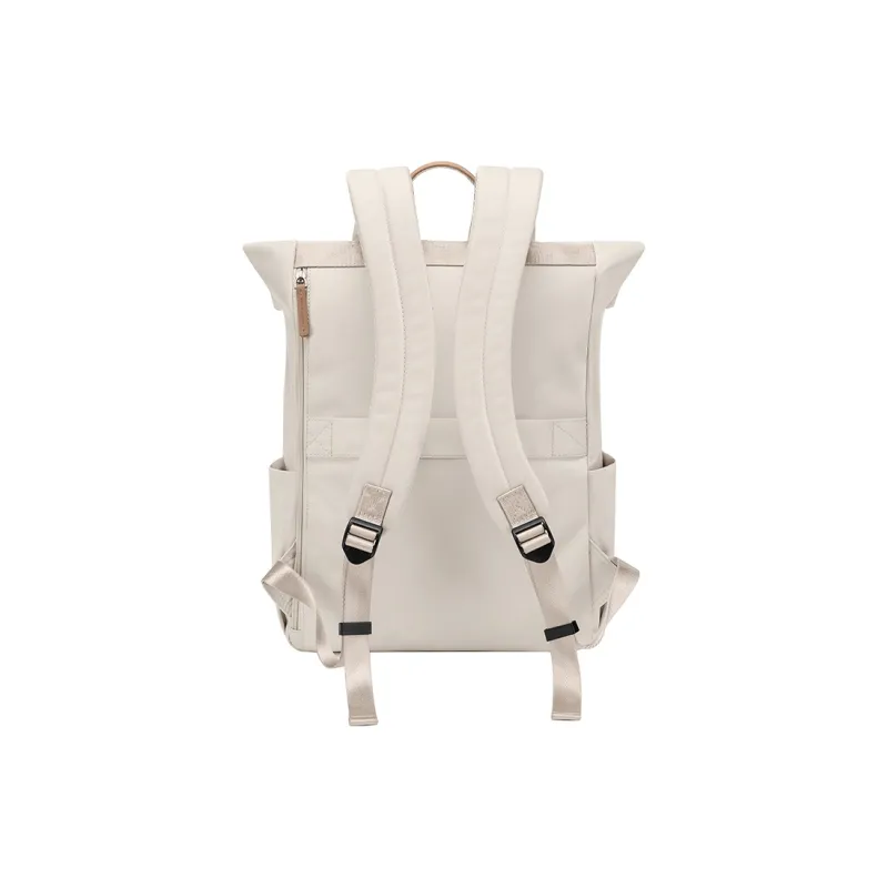 POLO Fabric Backpack Unisex Beige/Black-3