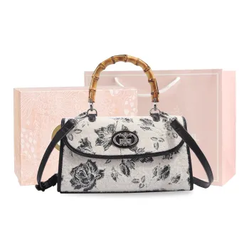 MISS GAIL Synthetic Leather Shoulder Bag, Crossbody Bag, Handbag Regular Women's White