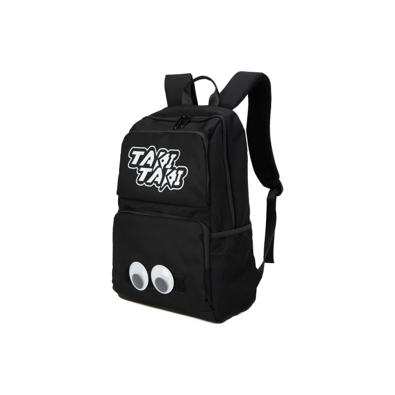 TAKI Oxford Computer Backpack Unisex Classic Black/Haze Blue/Red-7
