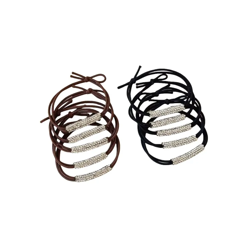 Danqin Elastic String Hair Tie Women's-27