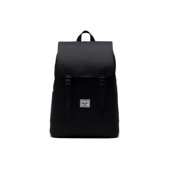 Herschel Polyester Backpack Small Size Unisex Pure Black