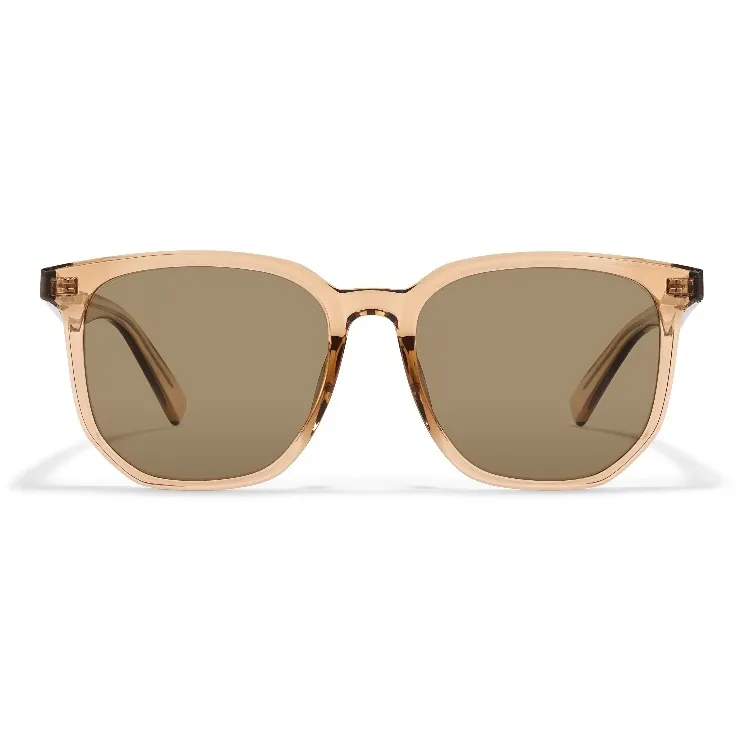 Sagawa TR/Memory Plastic Plate Frame Square Sunglasses Unisex-5