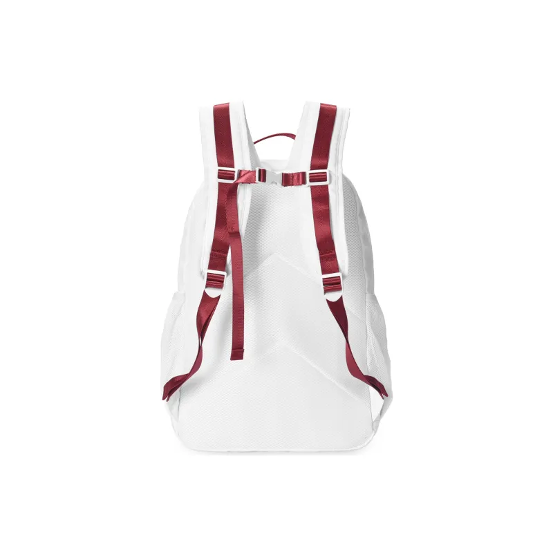 8atheist Polyester Backpack Unisex White-3