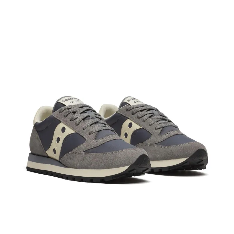 Saucony Jazz Original Grey Off White-2