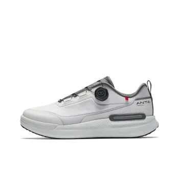 Anta Ten Thousand Miles Slip Resistant Coverage Wear Resistant Low Top Training Shoes Men's Sand Grain Gray