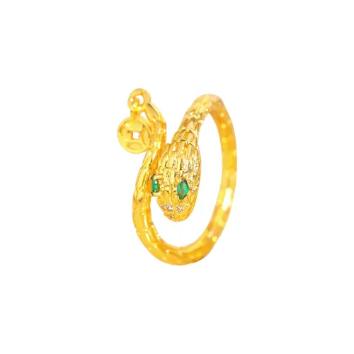 Welcome To The Treasure Alloy Rings Unisex