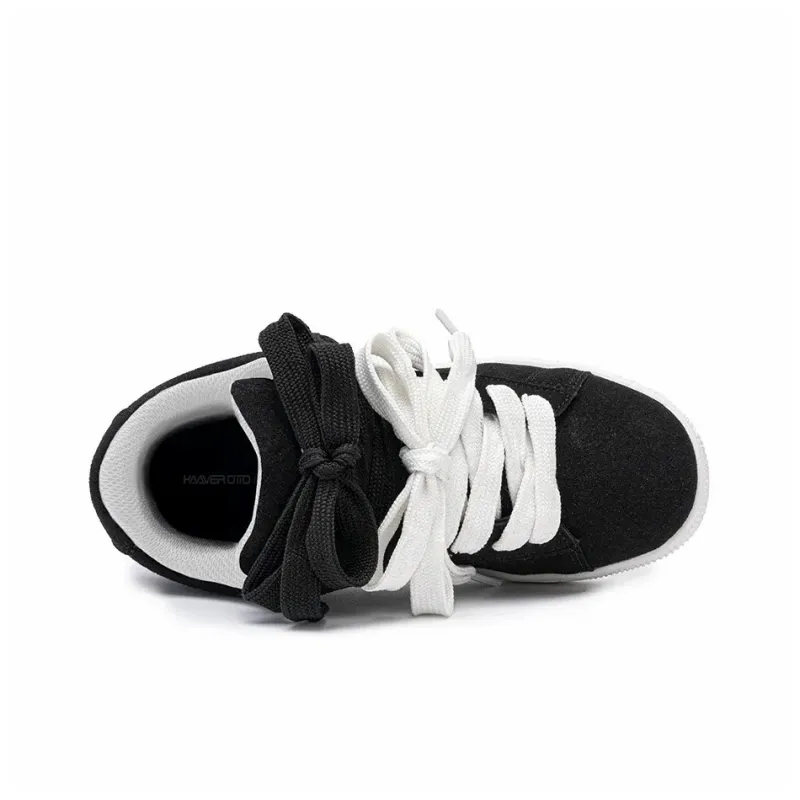 KAAVER OTTO Slip Resistant, Abrasion Resistant, Balance, Lightweight Low Top Skateboard Shoes Unisex-4