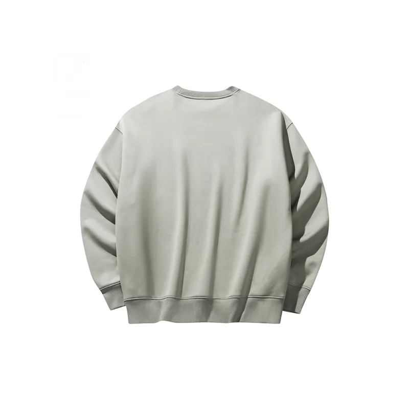 CHAOJIANTA Sweatshirt Unisex Ash Gray-1