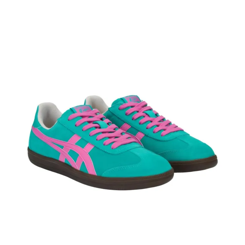 Onitsuka Tiger Tokuten Abrasion Resistant Low Top Skateboard Shoes Unisex Blue Green-2
