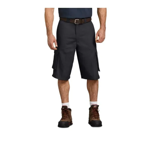 Dickies Loose Fit Cargo Work Shorts 13' Casual Shorts Men's Black