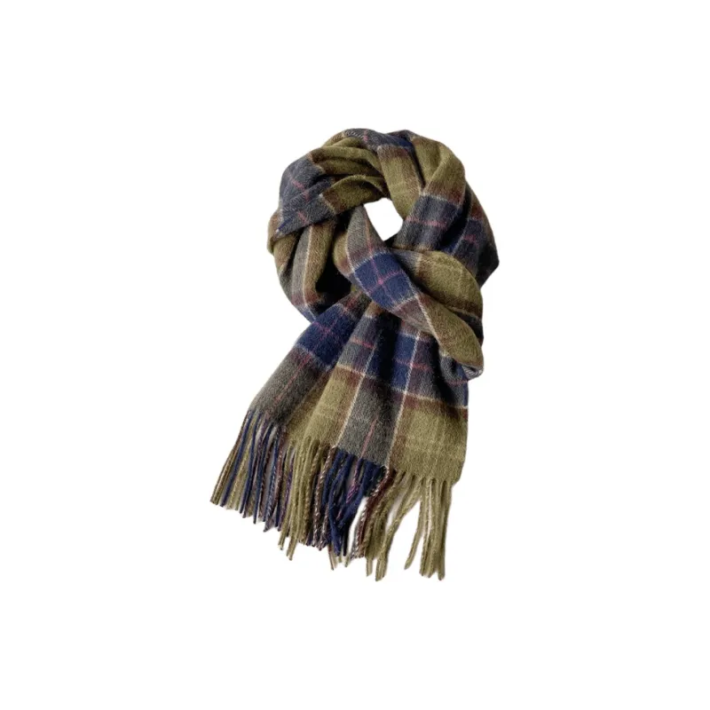 YUZHAOLIN Wool Knit Scarves Unisex-1