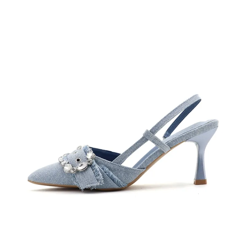 TADSW Slim Heel High Heels 8cm Women's-3