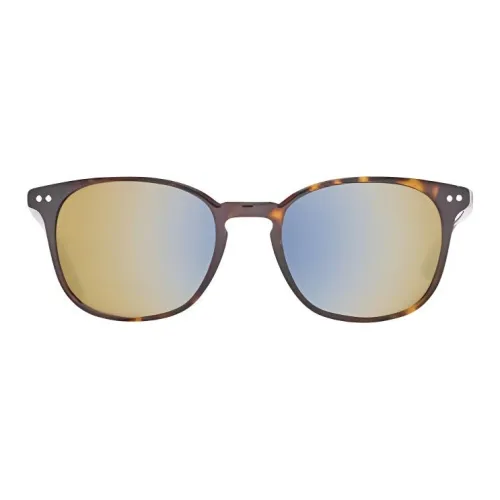 MIU MIU Plate Frame Irregular Shape Sunglasses Womens Tortoiseshell