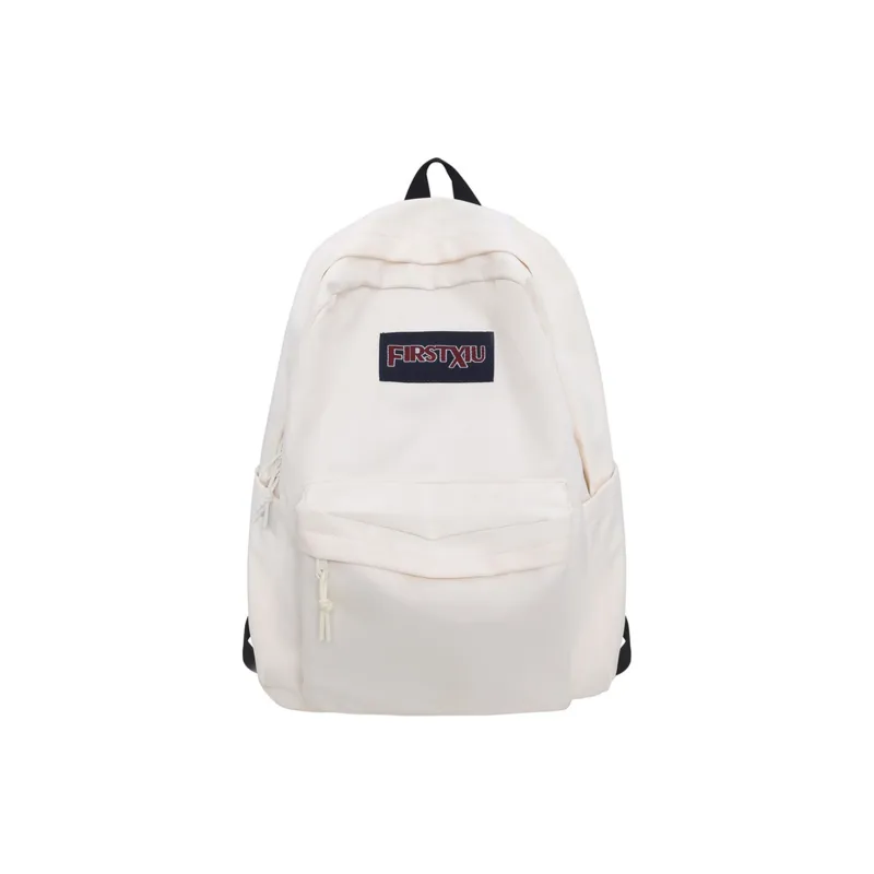 TAKI Nylon Versatile Fashion Students Backpack Regular Unisex Couple's Version Multicolor-4
