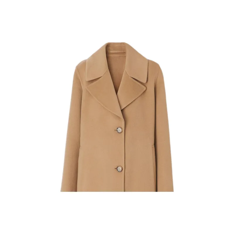 Burberry Velvet Jackets Women's Camel-4