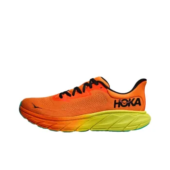 HOKA ONE ONE Arahi 7 Electric Tangerine Black Women's