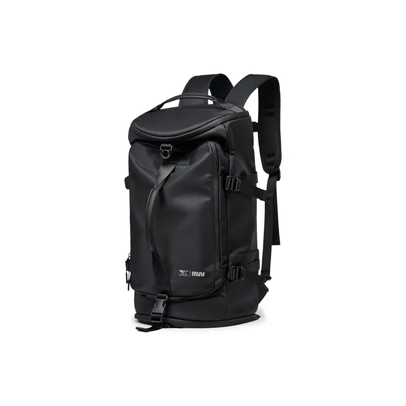 SEPTWOLVES Fabric Short Business Trip Travel Bag QPL Unisex Black-0
