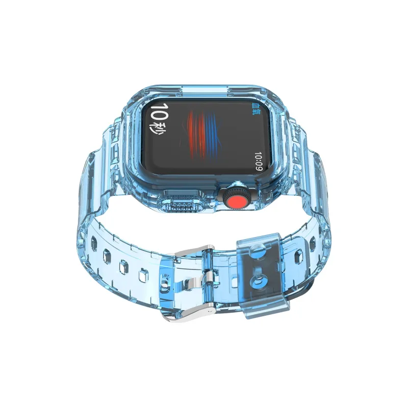 SOOPSORI Watch Band Apple Compatibility Silicone Material-9