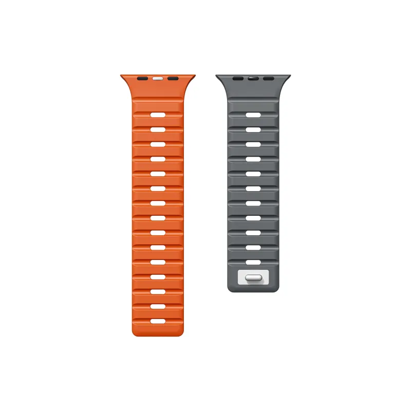 SOOPSORI Watch Band Apple Compatibility Silicone Material-2