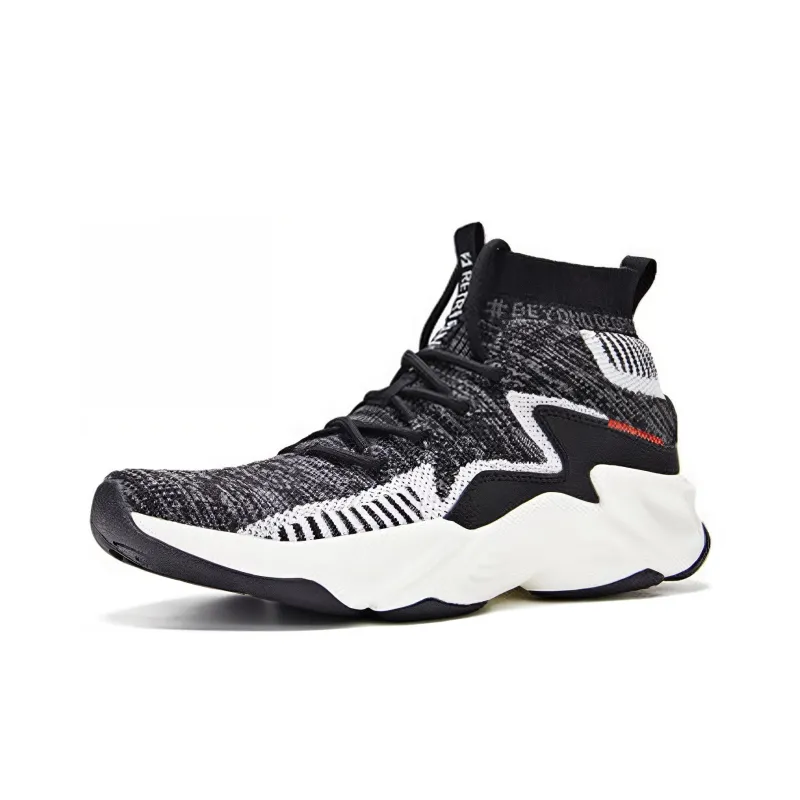 361° Chunky Sneakers Women's High Top Black/White-2