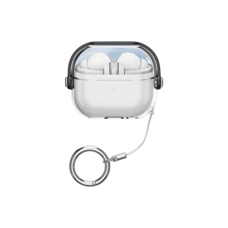 Tong Tong Rabbit Compatible With Samsung Galaxy Buds3 Pro TPU Transparent Lock Headphone Case Headphone Cover-13