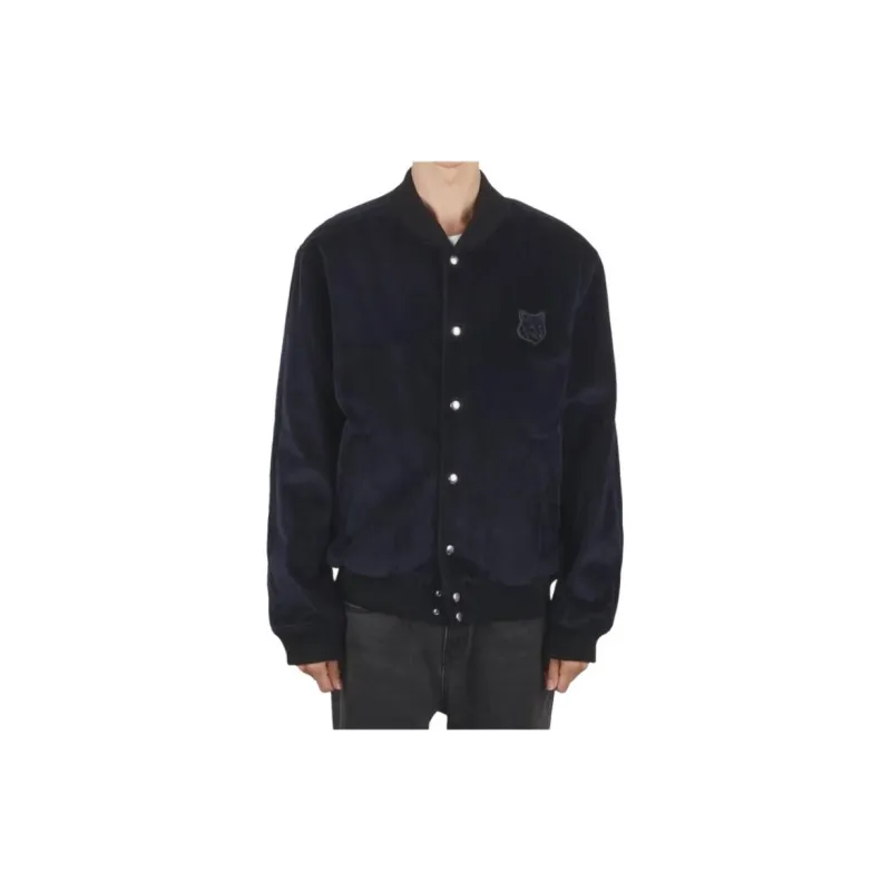 Maison Kitsune Teddy Bomber Jacket-3
