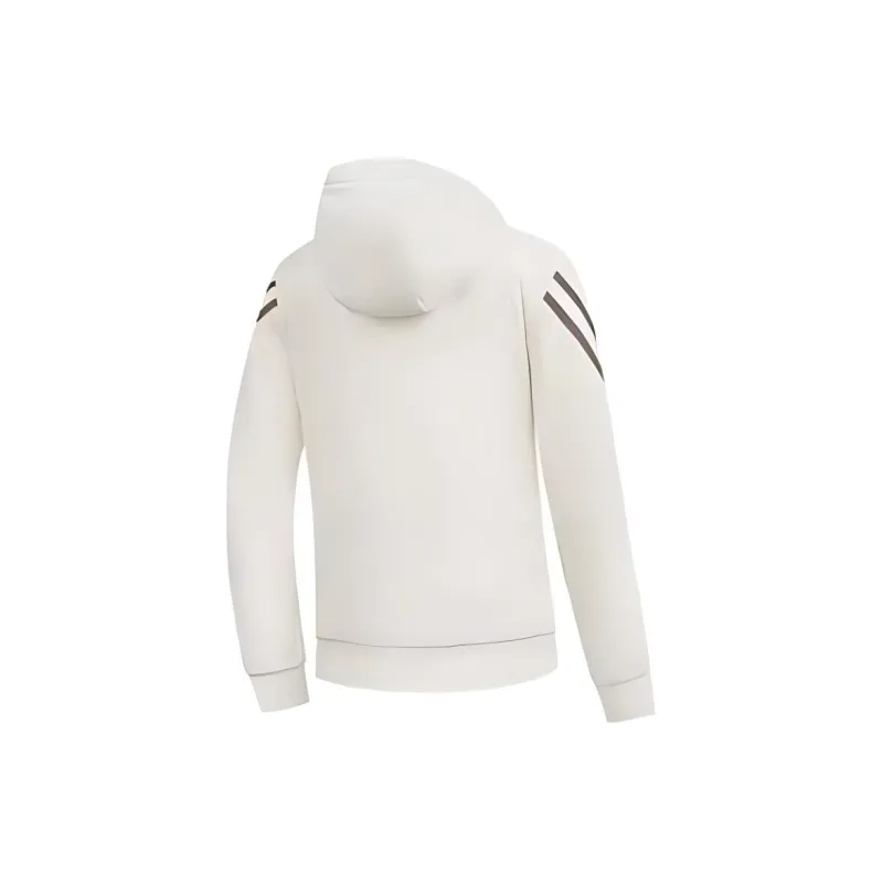 QIAODAN Sports Life Collection Jackets Coats Women's Cream White-1