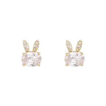 May10th S925 Silver Stud Stud Earrings Women's