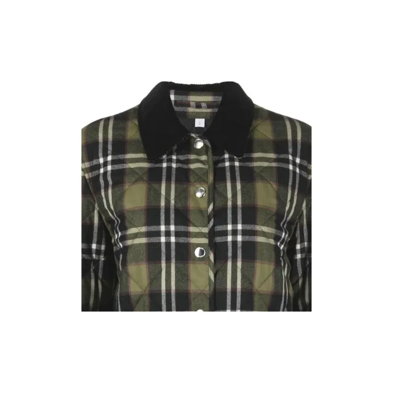 Burberry FW22 Jacket Women's Army Green-3