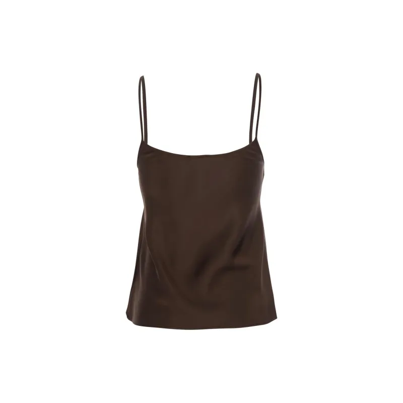 BE PLAIN Camisole Women's Brown-1