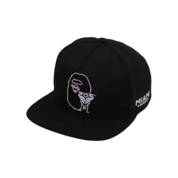 Bape X Inter Miami Cf Snapback Cap