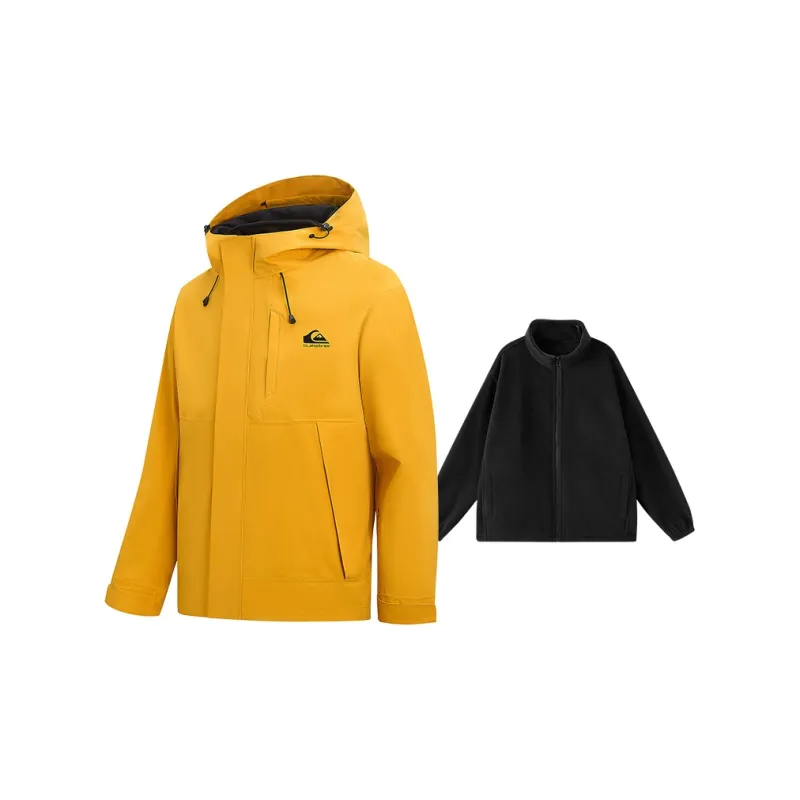 Quiksilver Warm Rainproof Windproof Windbreaker Jacket Unisex-2