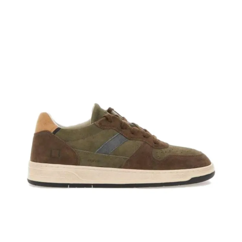 D.A.T.E Court 2.0 Powder Low-Top Skateboard Shoes Men's Green-1