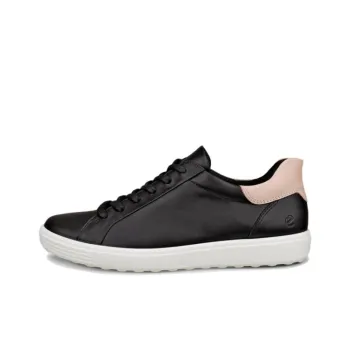 Ecco Soft 7 Low Top Skateboard Shoes Women's Black