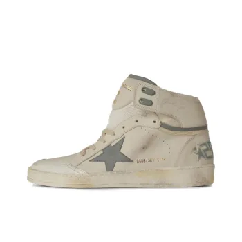 Golden Goose Sky Star High Top Skateboard Shoes Men's White