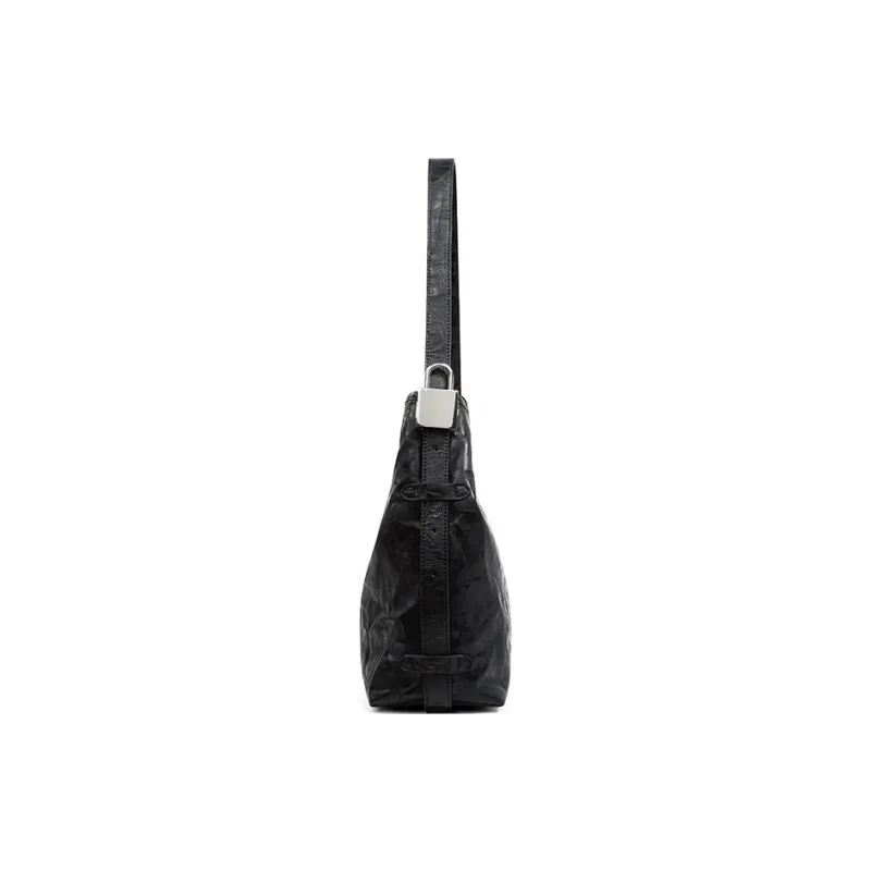 Teenmix Synthetic Leather Shoulder Bag, Crossbody Bag, Hobo Bag, Tote Bag Tubas Women's Agarwood/Ebony/Black-17