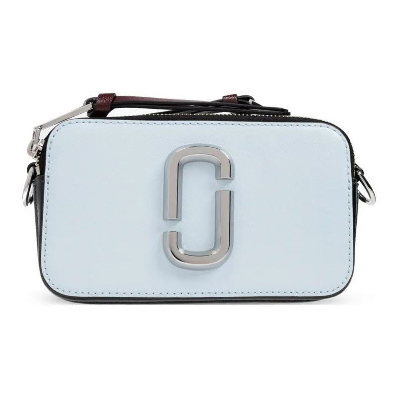 MARC JACOBS The Snapshot Logo Plaque Crossbody Bag-0