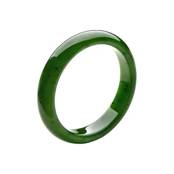 MUSHIFEN Hetian Jade Bangles Jasper Women's