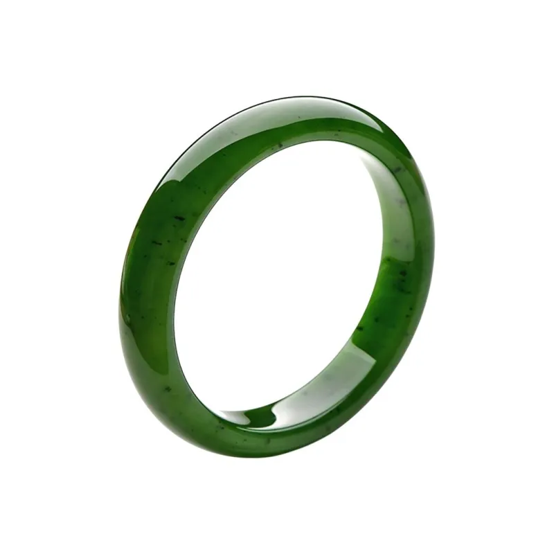 MUSHIFEN Hetian Jade Bangles Jasper Women's-0