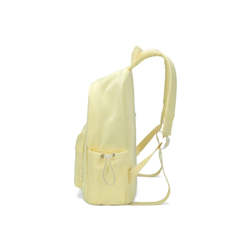 TAKI Nylon Student Commute Large Capacity Versatile Minimalist Style Backpack Unisex Pink/Green/Black/Purple/Custard-3