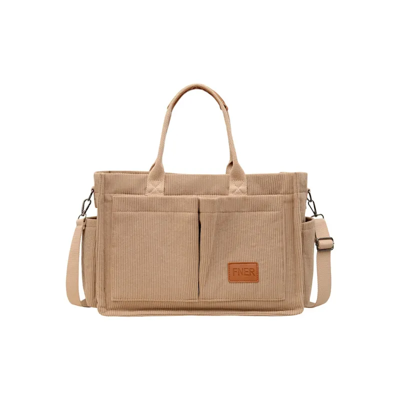 SWIMADE Corduroy Handbag Women's Multicolor-12