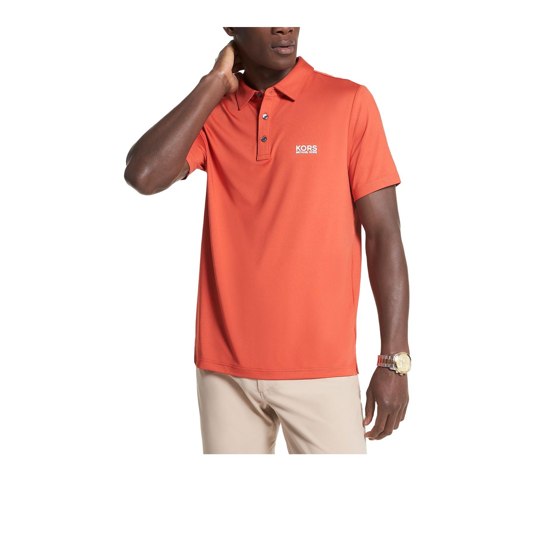 Michael Kors Orange Tops on Sale Authentic POIZON