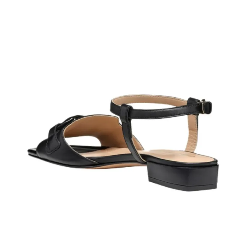 GEOX New Eraklia One Strap Sandals Women's Black-3