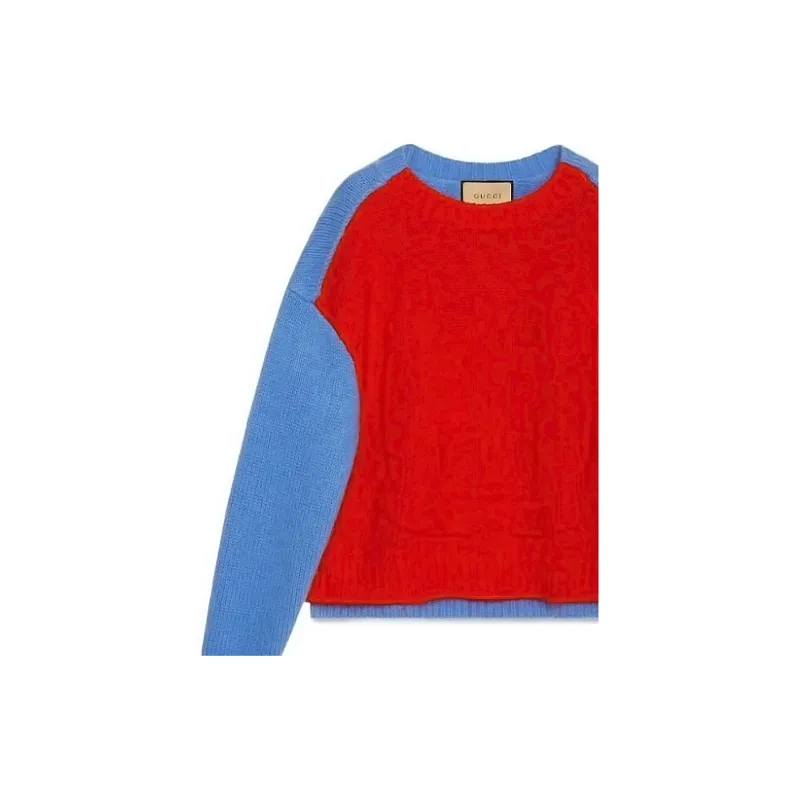 GUCCI FW23 Sweater Women's Multicolor-4