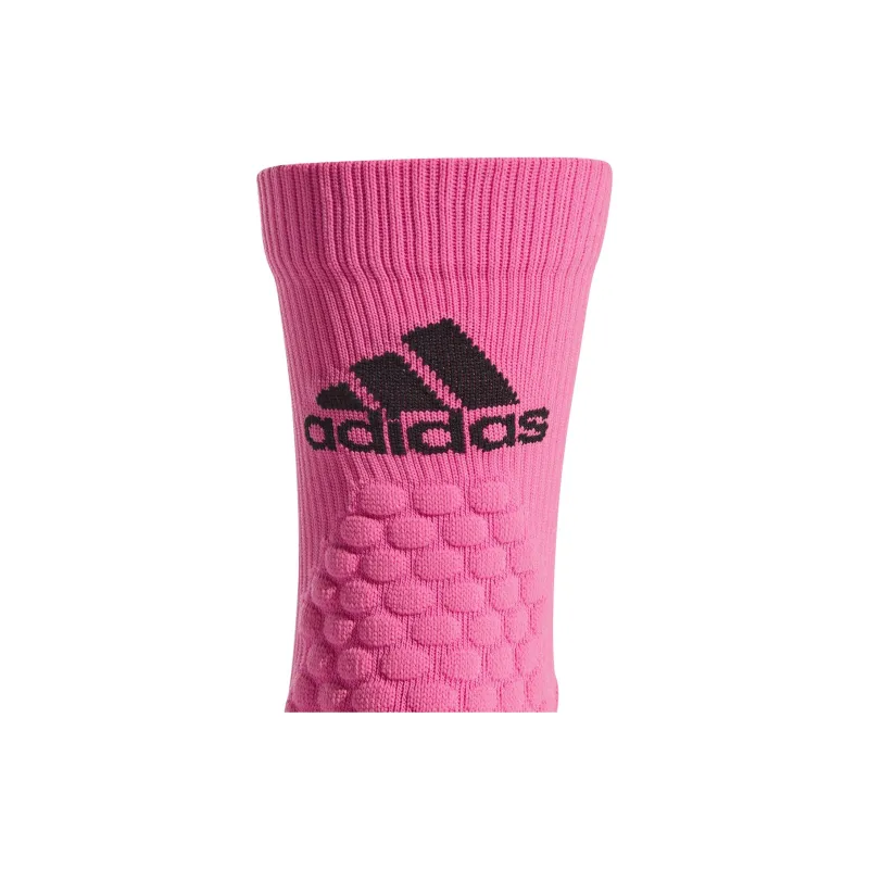 Adidas Mid Calf Socks Unisex 1 Pack Pink/Black/Yellow-3