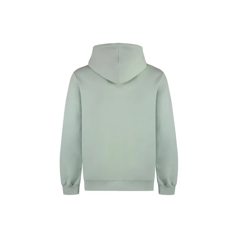 A.P.C Logo Embroidered Drawstring Hoodie-1